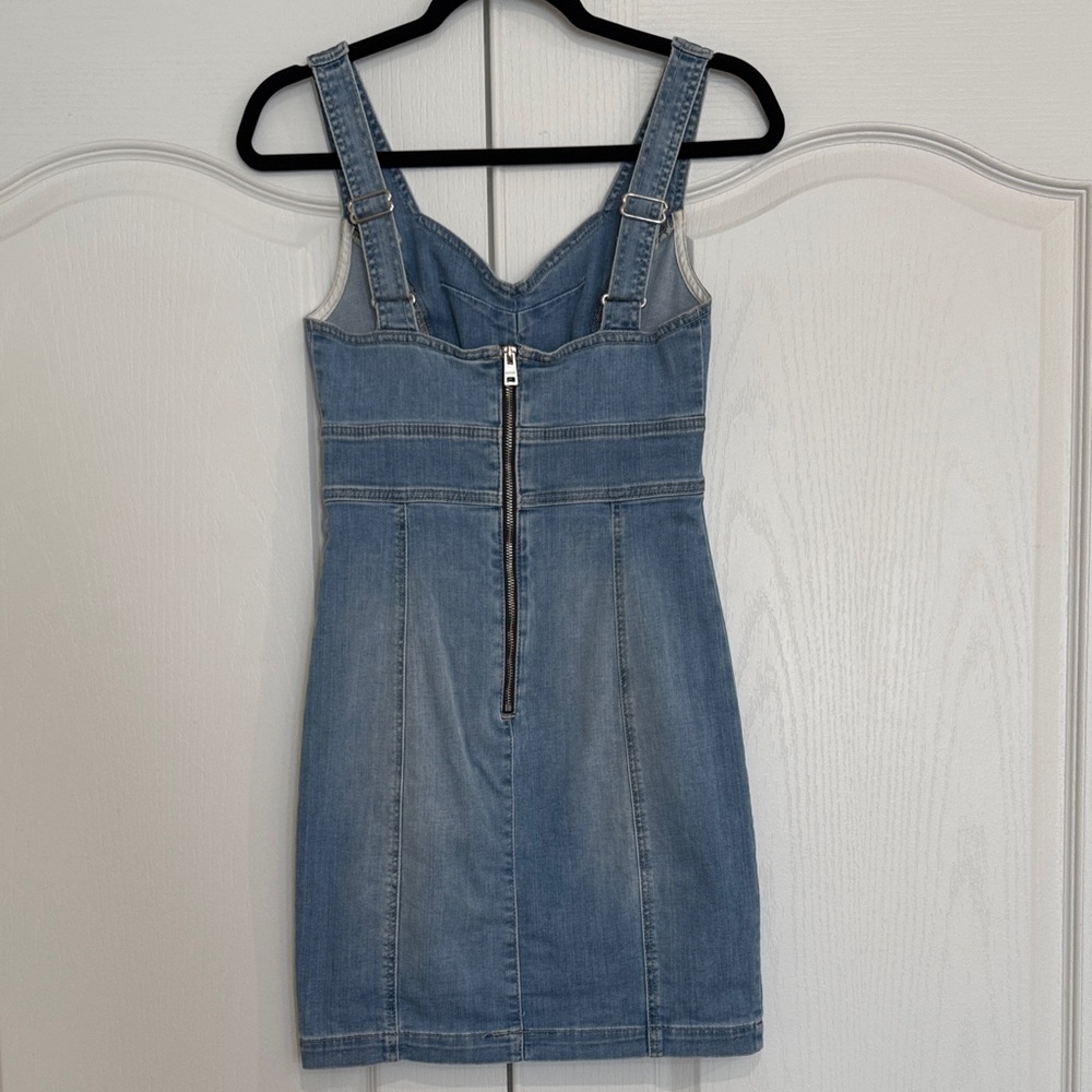 Guess Denim Mini Dress - Picture 2 of 4